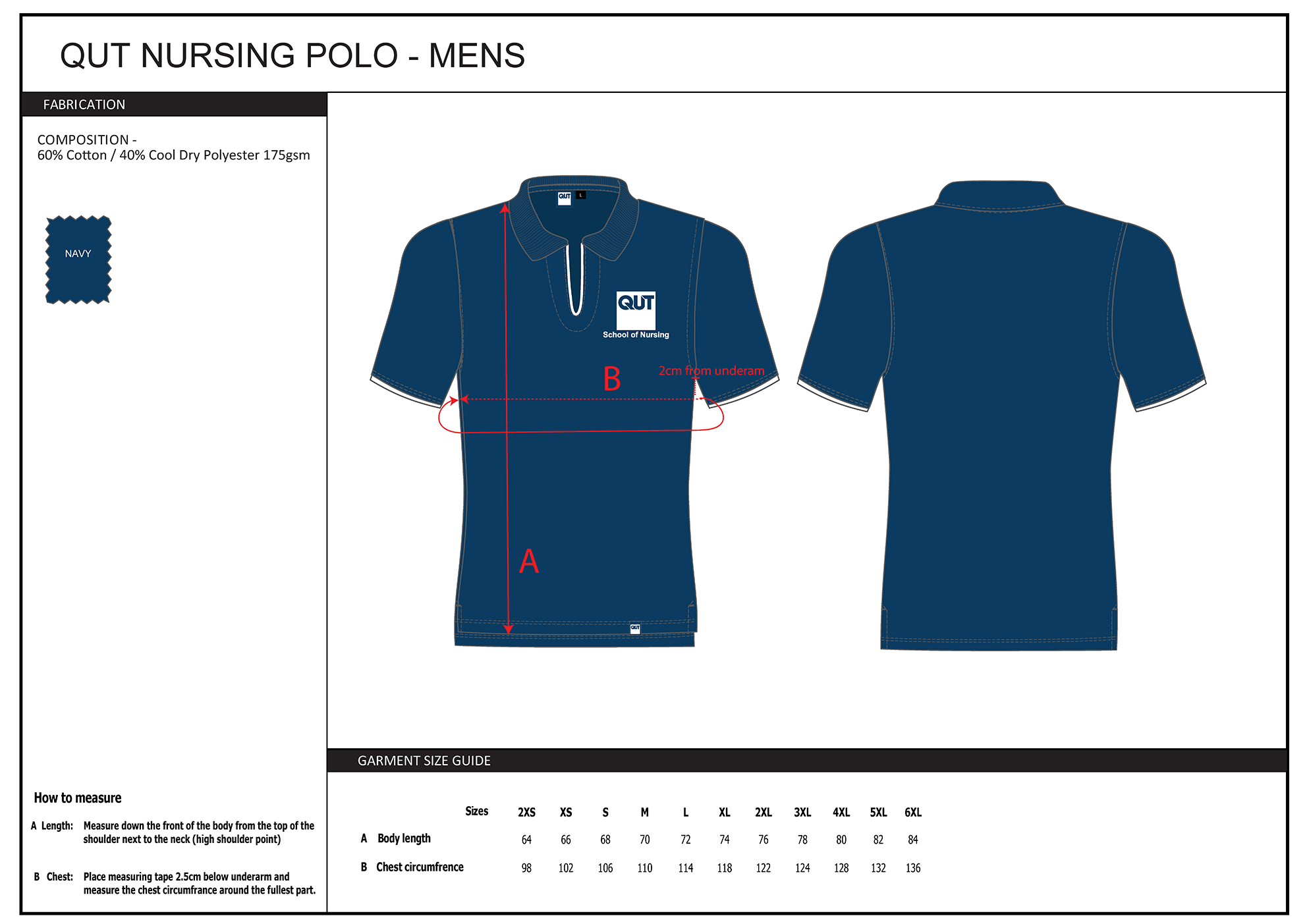 Men's Nursing Polo