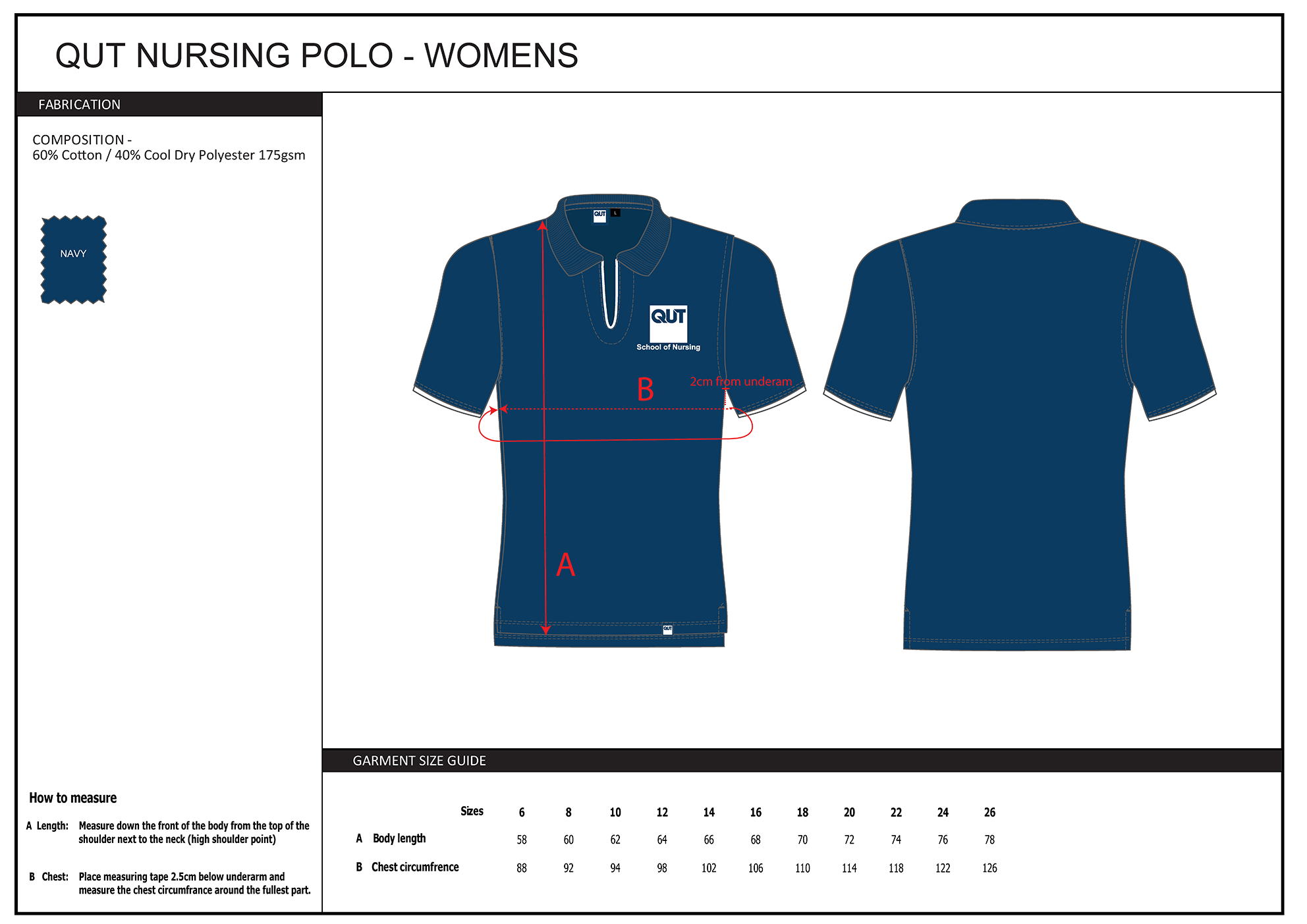 Women's Nursing Polo
